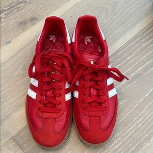 Adidas Red Samba Sneaker